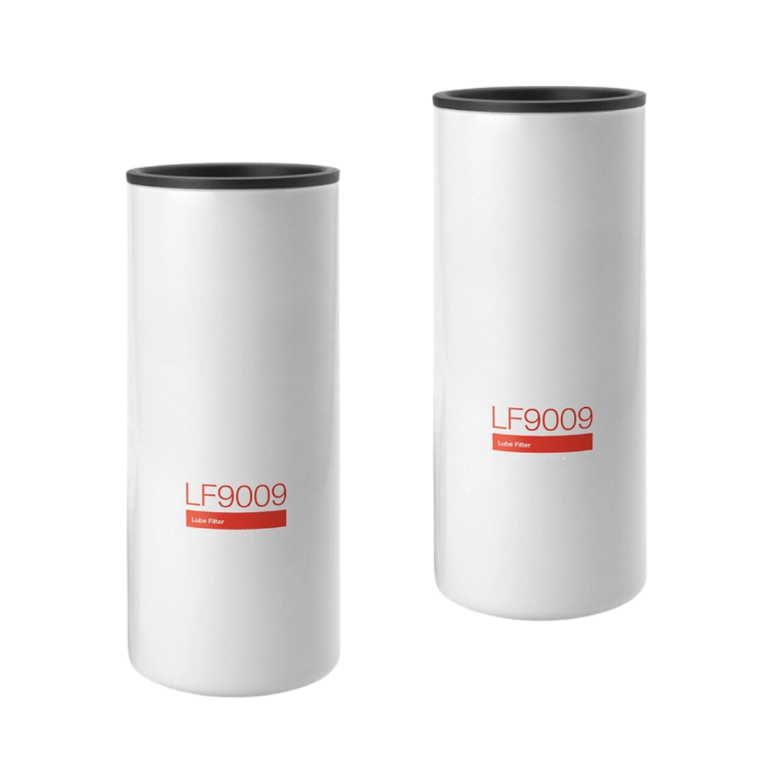 2 Pack LF9009 Oil Lube Filter For Trucks Replaces LF9009, 3401544, TECXLF7000, SP1519