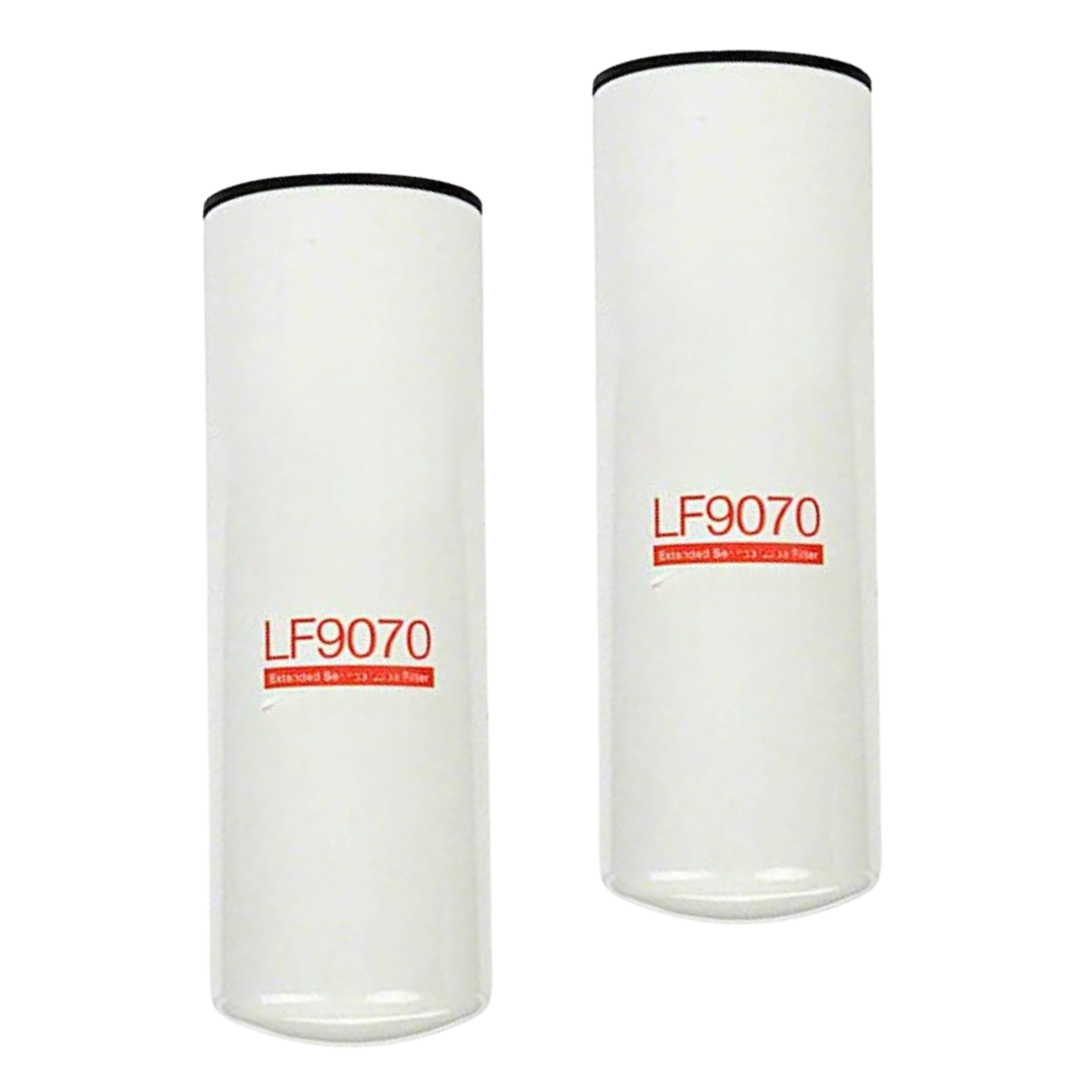 2 Pack LF9070 Oil Lube Filter For Trucks Replaces 4331003, 2882673, SP1561