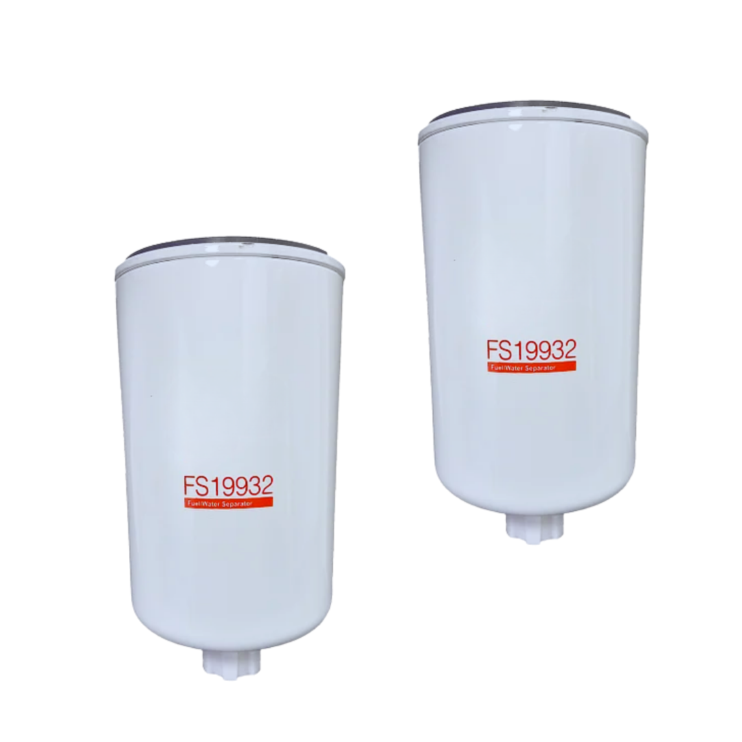 2 Pack FS19932 Diesel Fuel Water Separator Filter Replaces FS19932, BF1346, P551034, 33412, SP1302