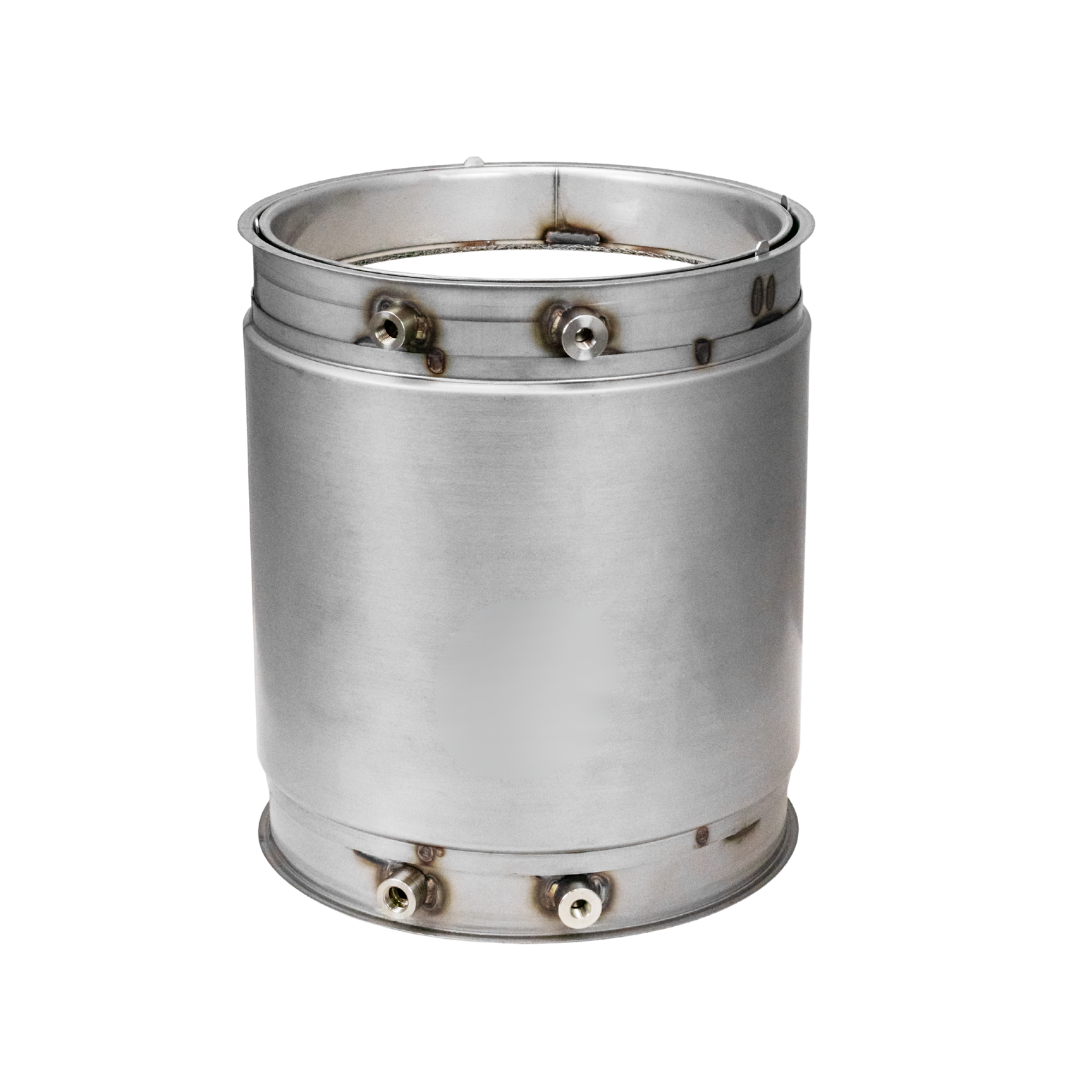 Diesel Particulate Filter DPF with Clamps and Gaskets Compatible with Cummins ISX, Navistar, Paccar Replaces 5283286, 5271529, 5295609, 5579295, 2274611, 1906311, 2510795C91, 5011031R91