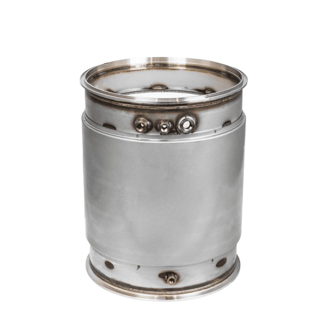 Diesel Particulate Filter DPF with Clamps and Gaskets Compatible with Detroit Diesel DD13/DD15 Repalces A6804910794, 4903492, 14907192, 6804910794, A0004903492, A0014904092