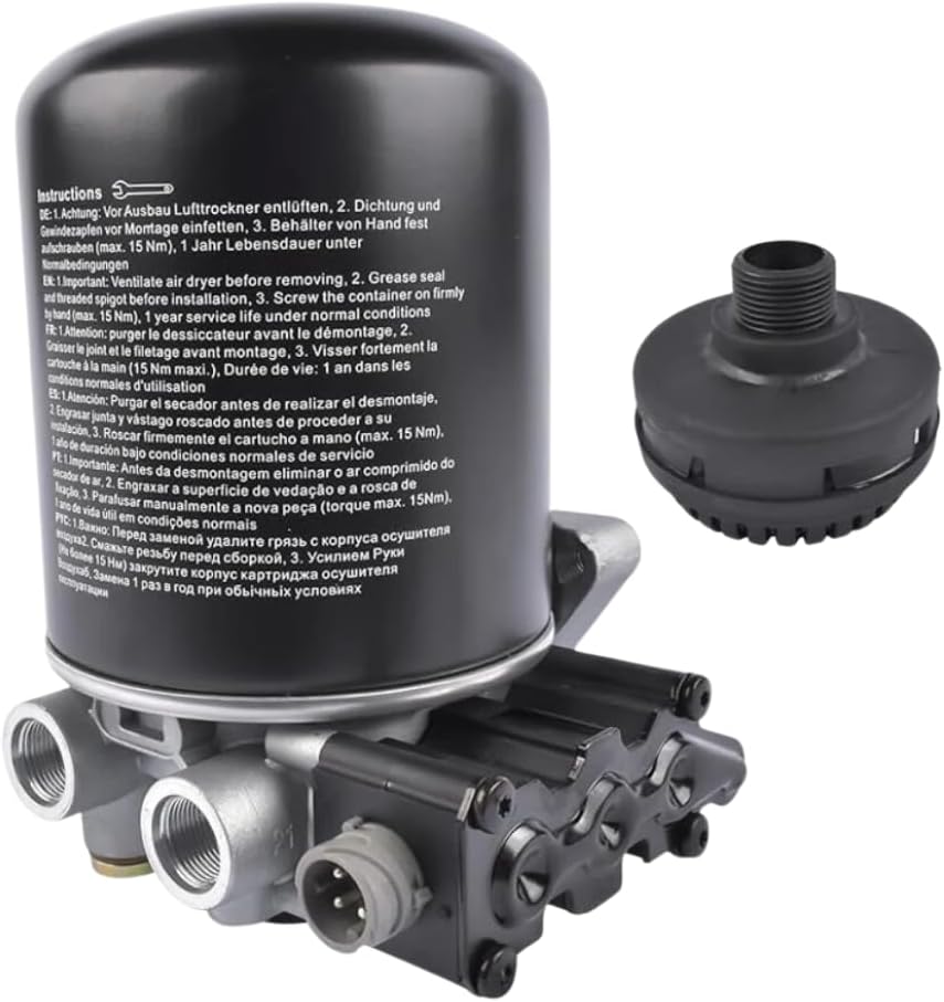 21440978 Air Dryer 12 Volt with Coalescing Cartridge for Trucks Compatible with 21440978, S4324252000