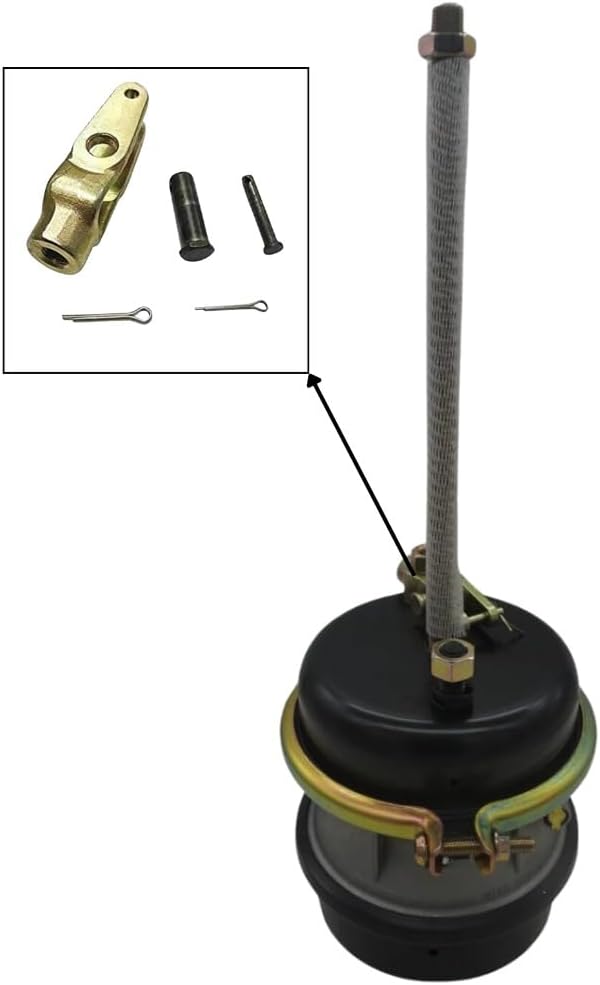 2 Pack 30/30 Air Brake Chamber Short Stroke 2.5" Sealed for semi Trucks Compatible with GC3030, 3030TS, 3030C, 165255