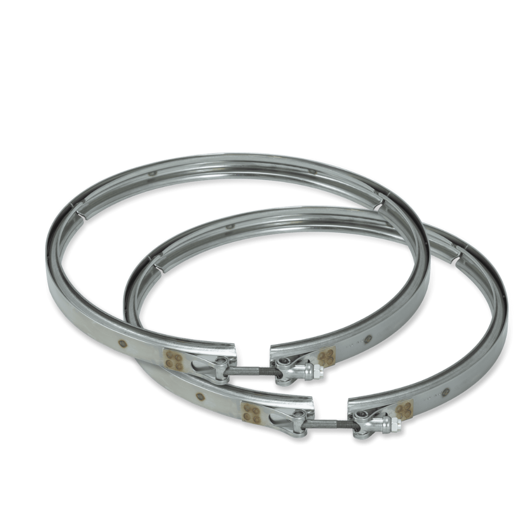 Diesel Particulate Filter DPF with Clamps and Gaskets Compatible with Mack - Volvo MP7 Replaces 20231111, 20869859, 20992181, 21048577, 21246955, 21804785, 21817835, 85000899, 85003793, 85125682