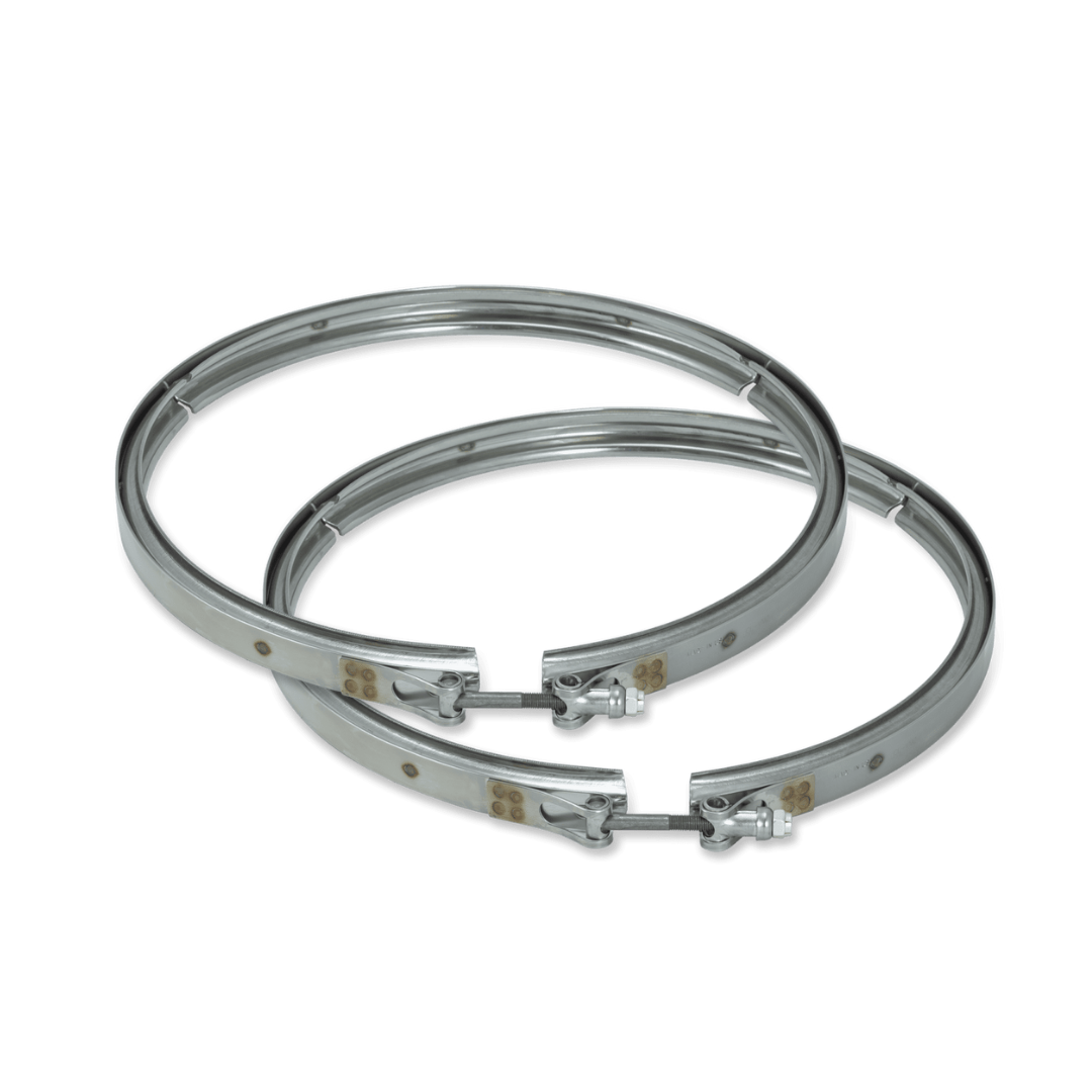 Diesel Particulate Filter DPF with Clamps and Gaskets Compatible with Cummins ISX, Paccar MX-13 Replaces 2871578, 1827739, 5579294, A029S844, 2274609,