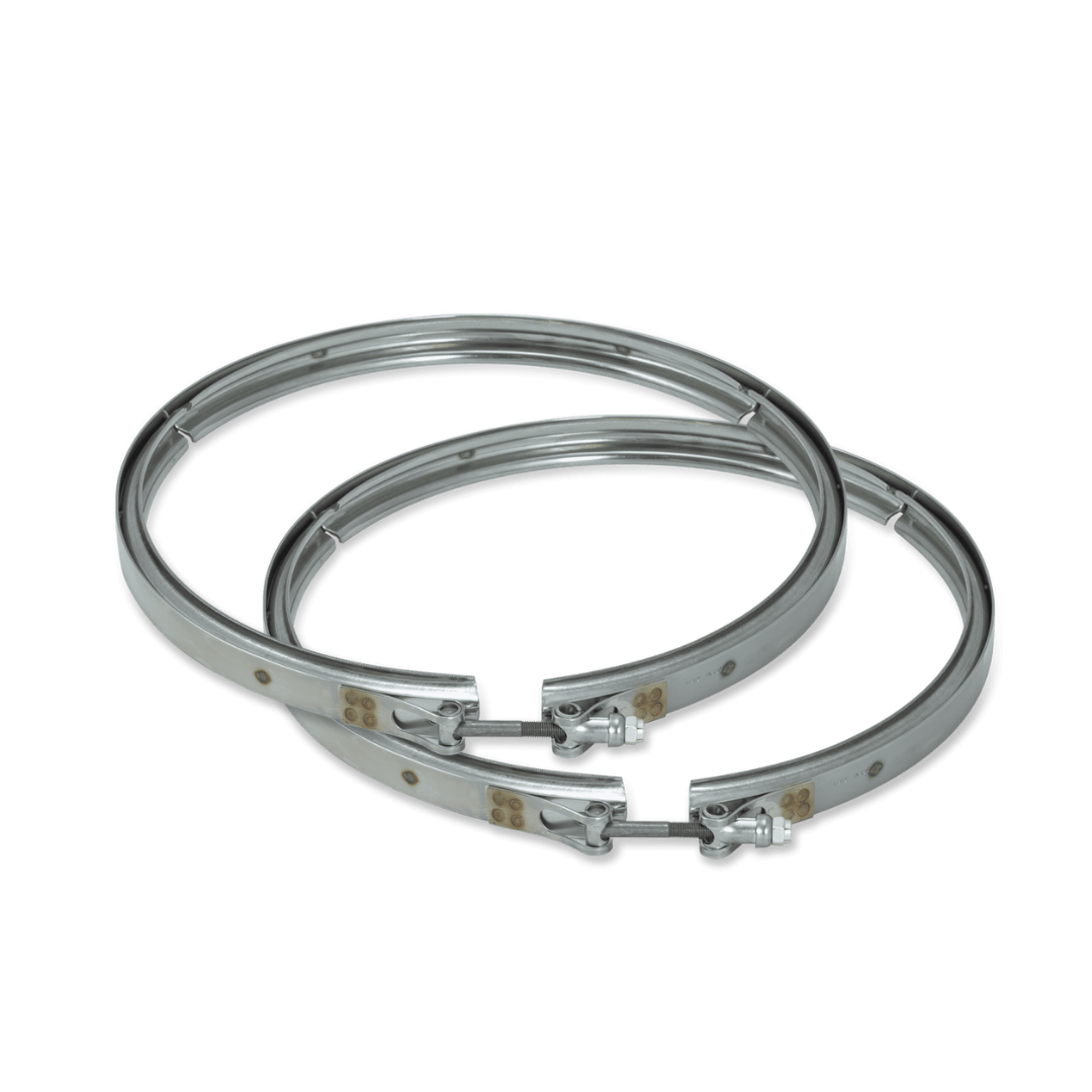 Diesel Particulate Filter DPF with Clamps and Gaskets Compatible with Cummins ISX, Navistar, Paccar Replaces 5283286, 5271529, 5295609, 5579295, 2274611, 1906311, 2510795C91, 5011031R91