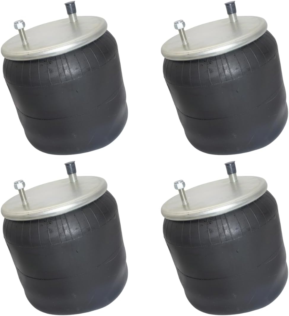 4 Pack Trailer Air Spring Bag & Air Suspension Compatible With W01-358-9921, 1R12-502, AS-0090, 905-57-117