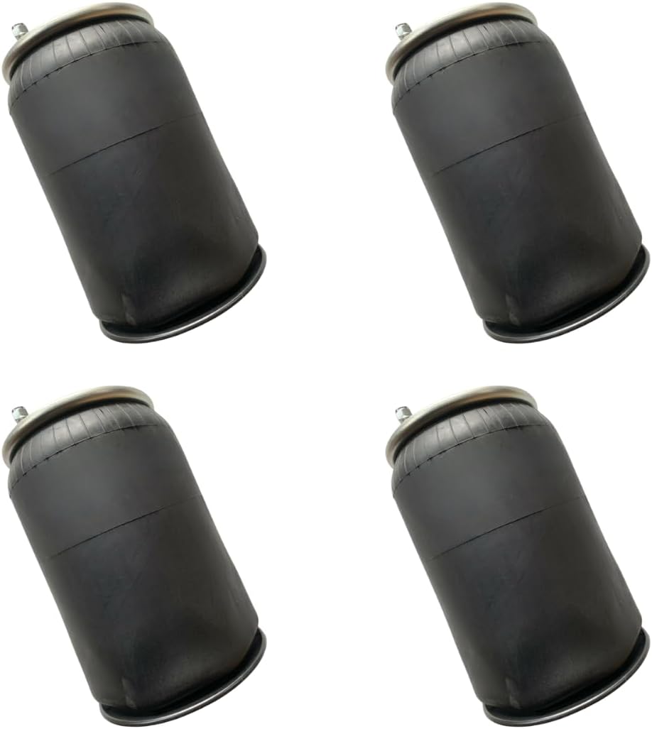 4 Pack Air Spring Bag & Air Suspension Compatible with Mack Trucks Replacing Part Numbers W01-358-9375, 1R12-404, 364SQ27, 57QL414M