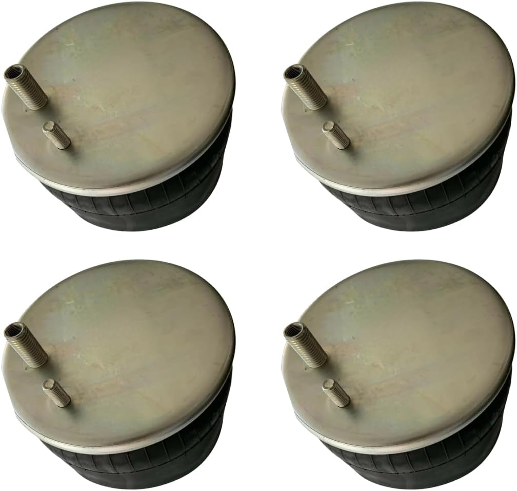 4 Pack Air Spring Bag & Air Suspension Compatible with Volvo Trucks Replacing Part Numbers W01-358-9554, 60716-2, 57QL59M, 20462941