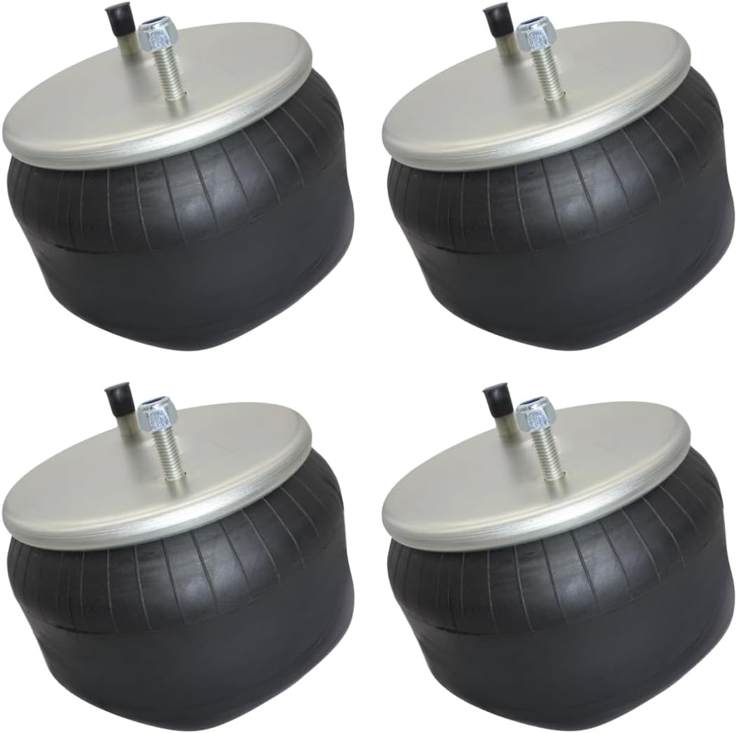 4 Pack Trailer Air Spring Bag & Air Suspension Compatible With W01-358-9039, S-2064, S-11650, 1R12-095
