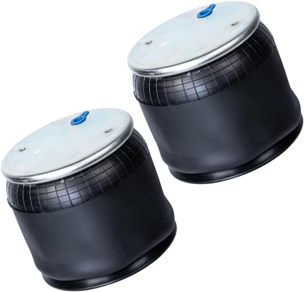 2 Pack Air Spring Bag & Air Suspension Compatible with Peterbilt Trucks Replacing Part Numbers W01-358-8813, W01-358-9069, C816022, C81-1003, 1R12-069