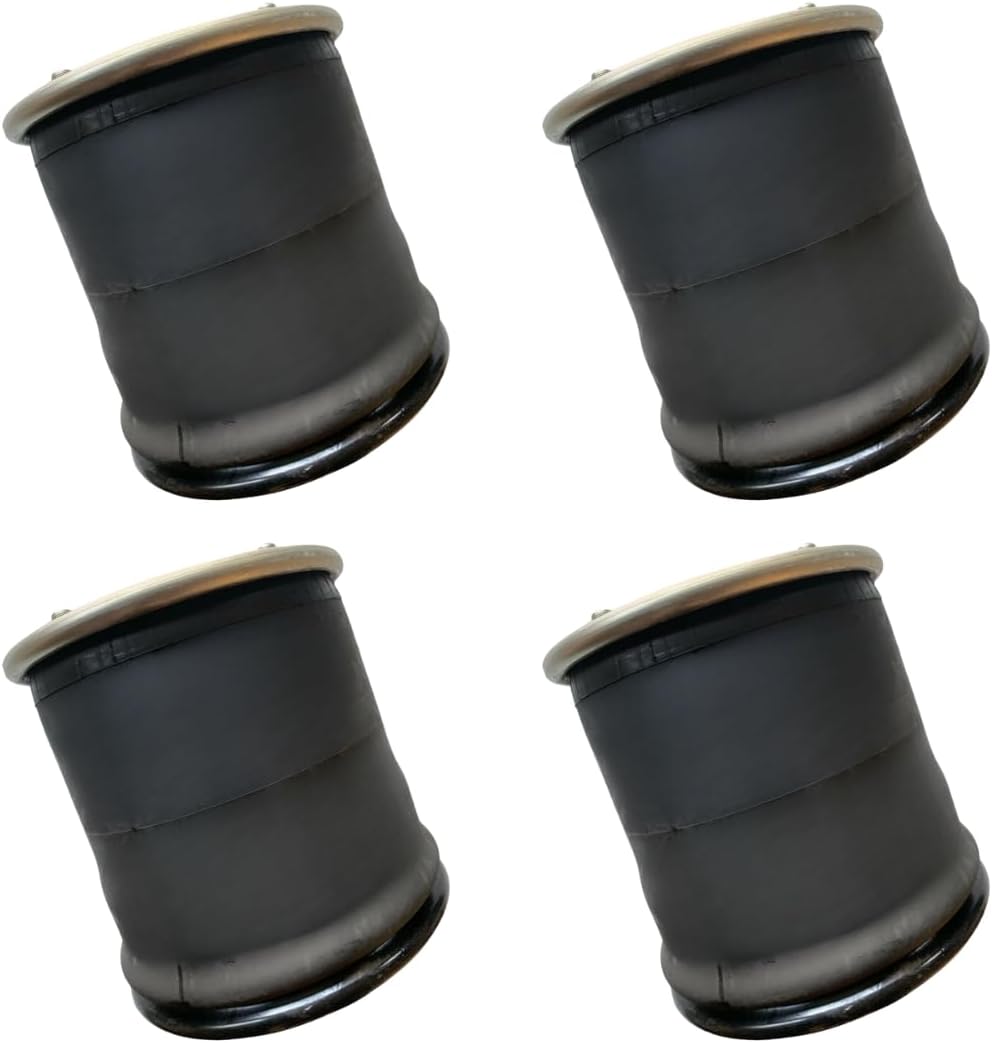4 Pack Trailer Air Spring Bag & Air Suspension Compatible With W01-358-8050, S-4771, 1R14-055, 1R14-039