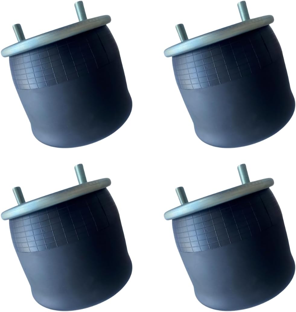 4 Pack Trailer Air Spring Bag & Air Suspension Compatible with VAN TRAAX HKA-200 Replacing Part Numbers S-21966, C-21966, 8708, W01-358-8708, 10 10-16 P 526, 1DK25E-8708