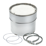 Diesel Particulate Filter DPF with Clamps and Gaskets Compatible with Mack - Volvo D11, D13, D16 Replaces Q621938, 20864127, 21850658, 85000726