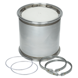 Diesel Particulate Filter DPF with Clamps and Gaskets Compatible with Mack - Volvo MP7 Replaces 21395825, 85124613