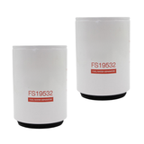 2 Pack FS19532 Diesel Fuel Water Separator Filter For Trucks Replaces R90P, FS19532, BF1329-O, SP854