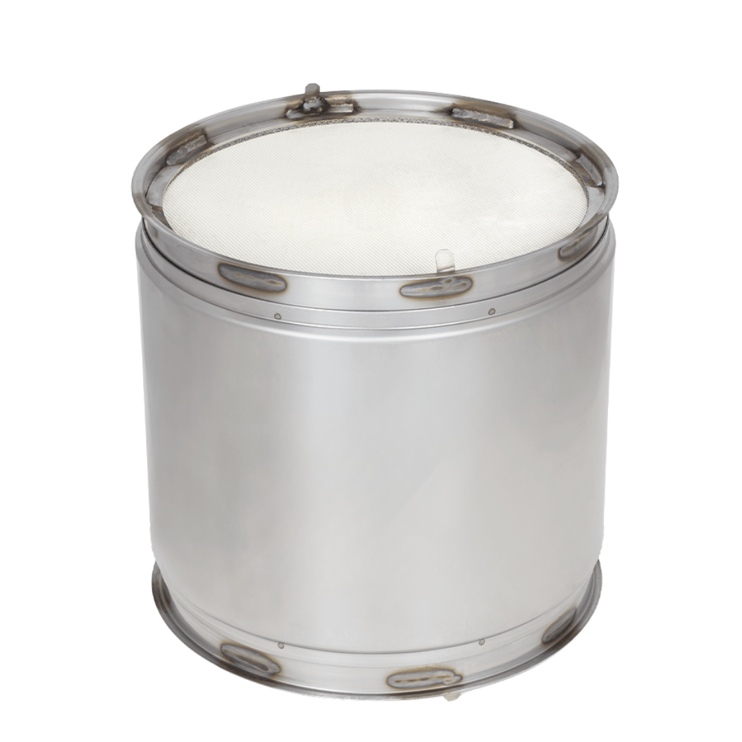 Diesel Particulate Filter DPF with Clamps and Gaskets Compatible with Mack - Volvo MP8 Repalces 85000725, 20864316, 21851879, 21905428