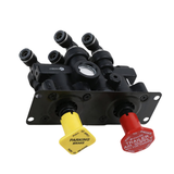802804 MV3 Dash Air Brake Trailer Parking Control Valve for Truck Compatible with Freightliner Cascadia Replacing Part Numbers 802804, 5018303, S26186