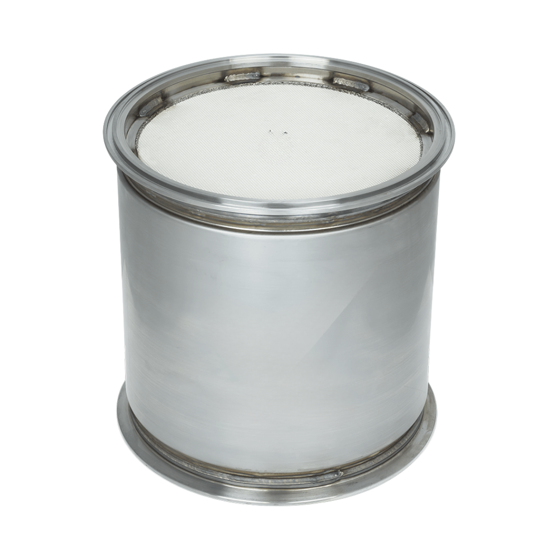 Diesel Particulate Filter DPF with Clamps and Gaskets Compatible with Mack - Volvo MP7 Replaces 21395825, 85124613