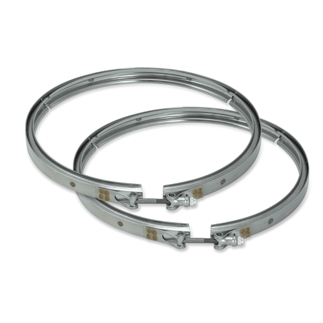 Diesel Particulate Filter DPF with Clamps and Gaskets Compatible with Volvo - Mack MP7 20863840, 21850643, 85000777, 85001356