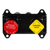 800516 MV3 Dash Air Brake Trailer Parking Control Valve for Truck Compatible with Kenworth Navistar Peterbilt Volvo Mack Bendix Replacing Part Numbers 065167, 065157, KN20615, 4790208 5001230,
