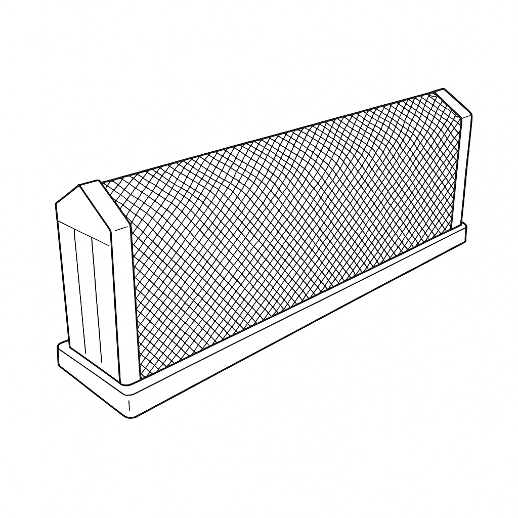 Air Filter Compatible with Freightliner Cascadia 2008-2017, 122SD, DD13, DD15 Trucks Replaces P618478, AF27879, LAF6260, CA5790